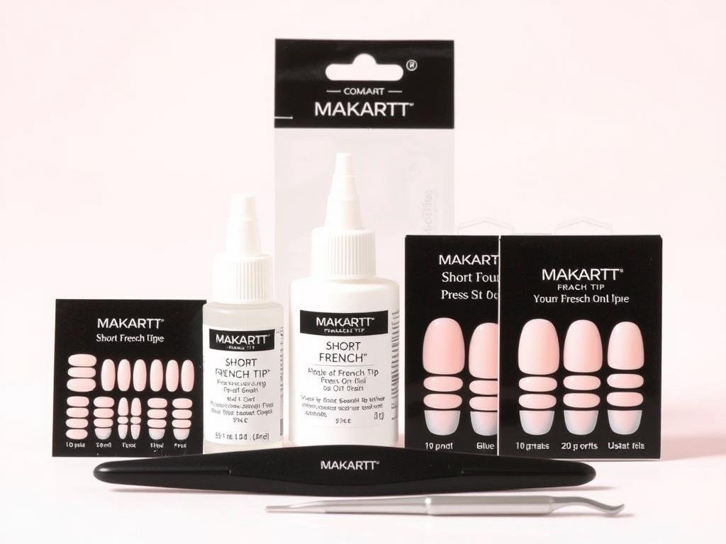 Makartt Short French Press On Nails Kit