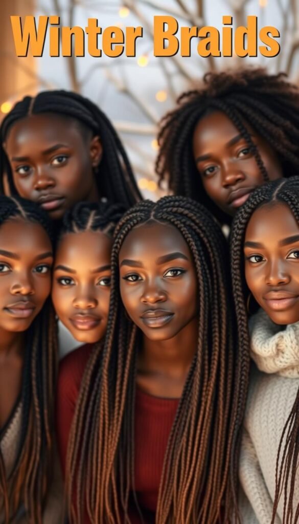 winter braids for different hair types