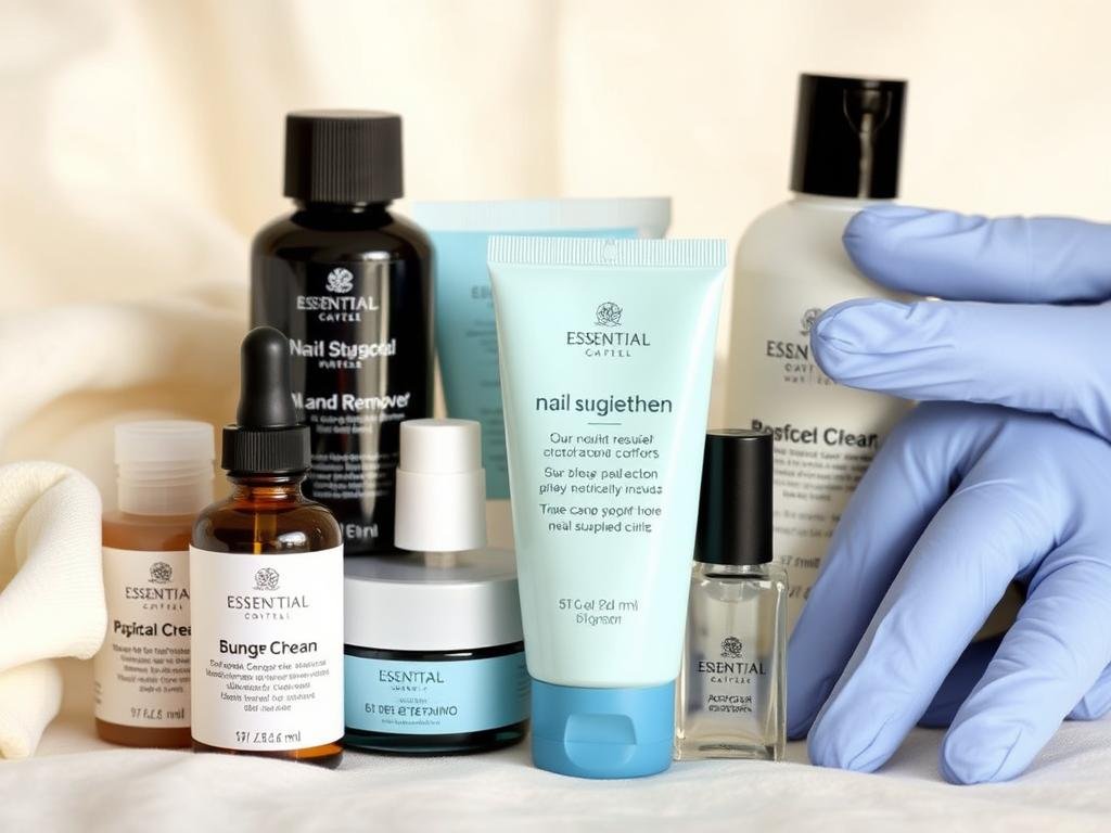 Nail care maintenance products for short square acrylic nails