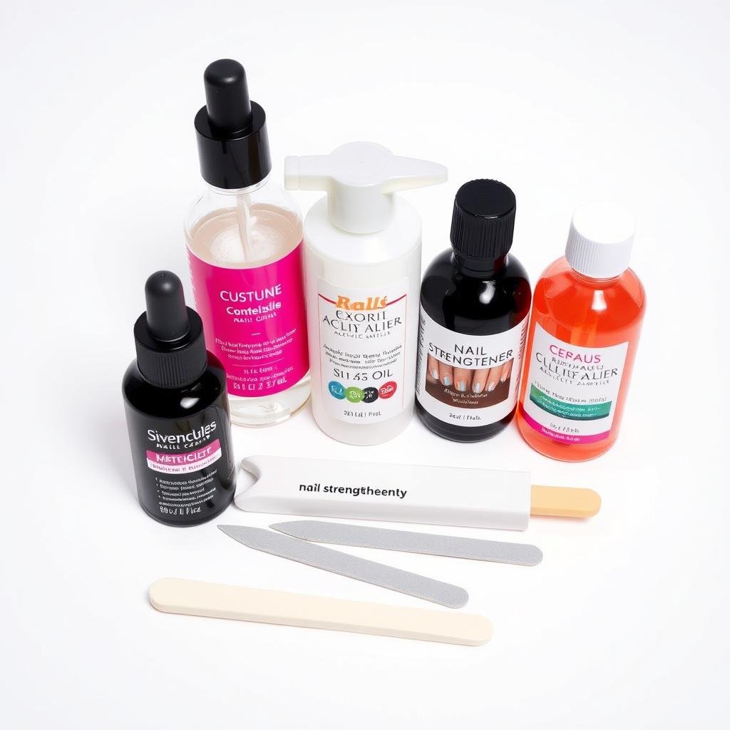 Nail care products for maintaining pink acrylic nails