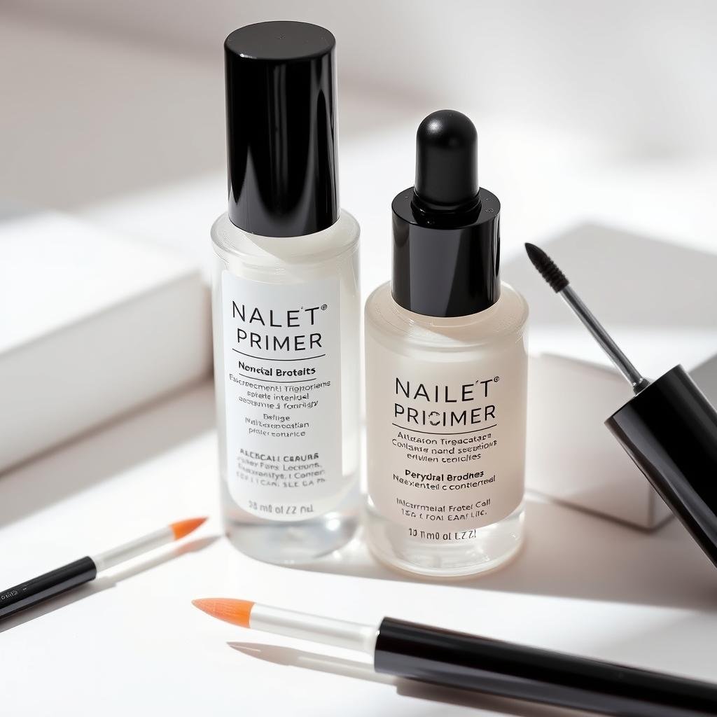 Nail prep products including primer and dehydrator Nail prep products including primer and dehydrator