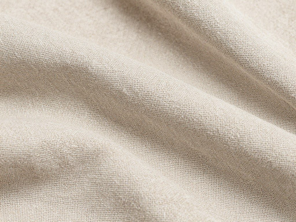 Close-up of linen fabric texture showing breathability for summer linen pants outfit