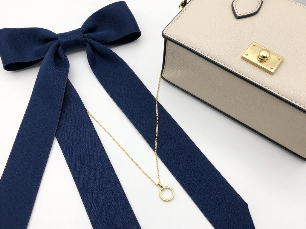 Close-up of preppy accessories for spring school outfits