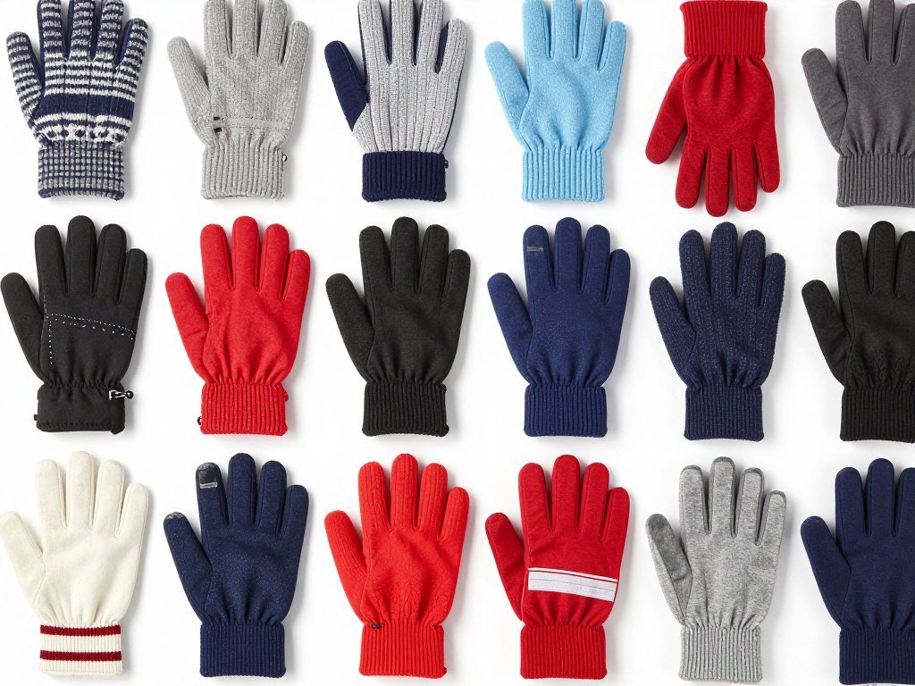 Stylish and functional winter gloves and mittens for school outfits