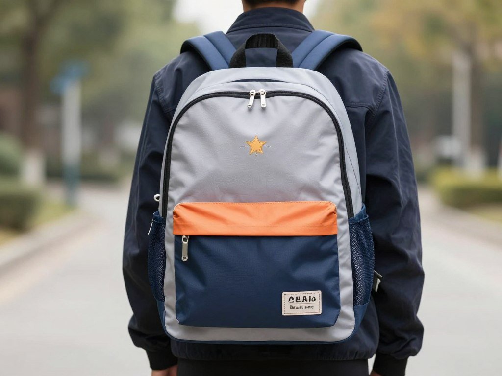 Stylish but practical backpack suitable for school