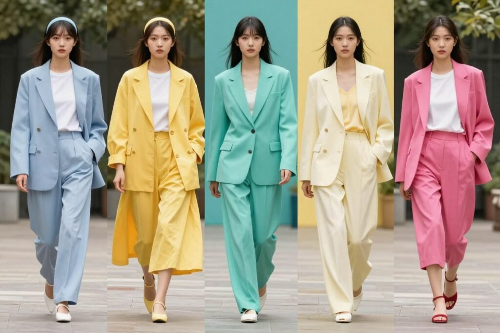 Unexpected color combinations for spring outfits 2026 trends