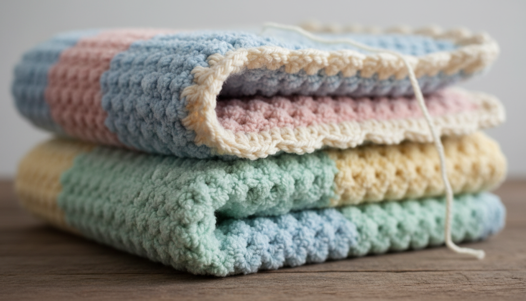 baby blanket beginner sewing project