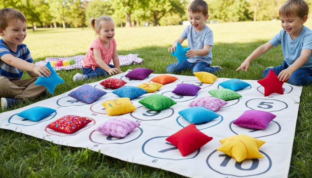 bean bags sewing project for kids games