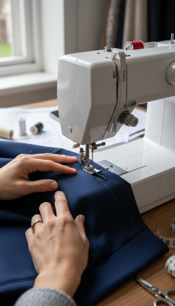 beginner learning advanced sewing techniques