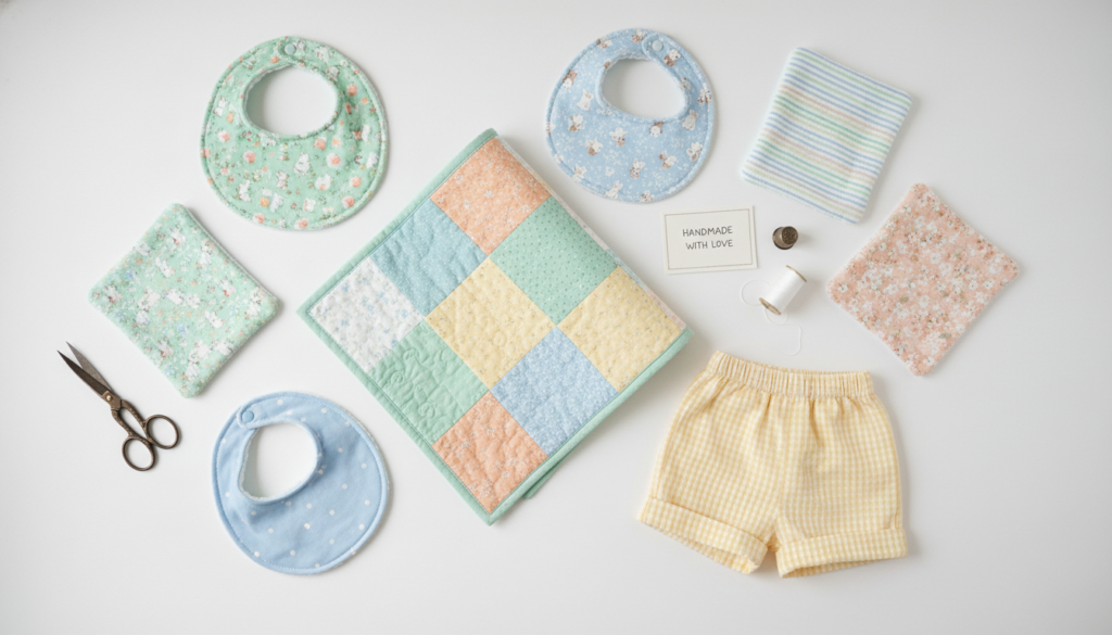 beginner sewing projects for baby completed collection