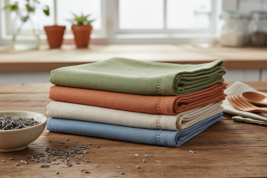 cloth napkins sewing project for beginners