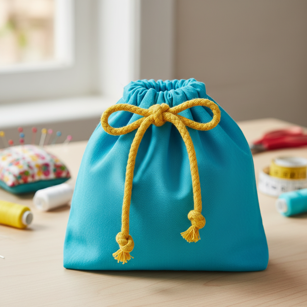 colorful drawstring bag for beginner sewing project tutorial colorful drawstring bag for beginner sewing project tutorial