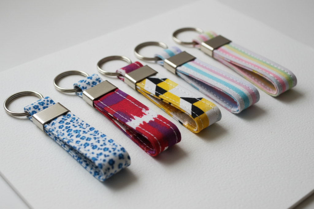 cute handmade fabric keychain fobs for beginner sewing practice cute handmade fabric keychain fobs for beginner sewing practice