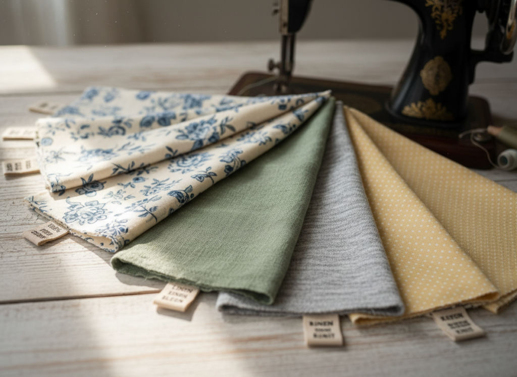 different fabric types for sewing women's tops