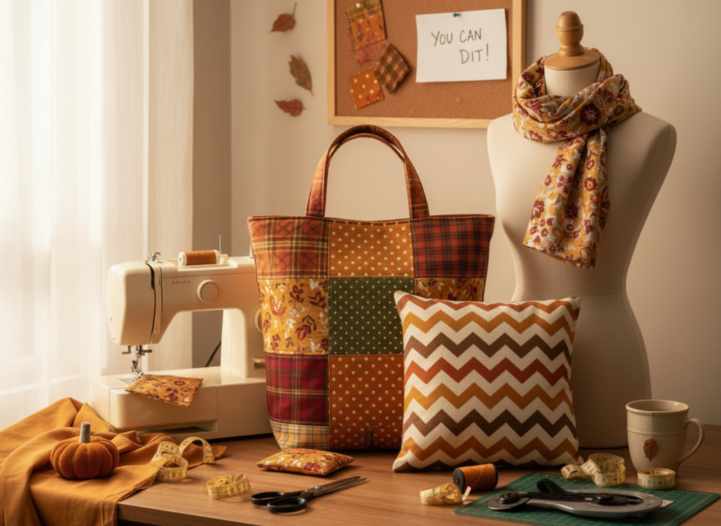 easy beginner fall sewing projects
