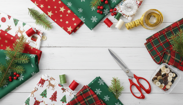 easy sewing projects for beginners christmas gift ideas colorful fabric and sewing supplies