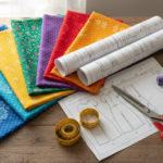 free sewing patterns for women colorful fabric collection