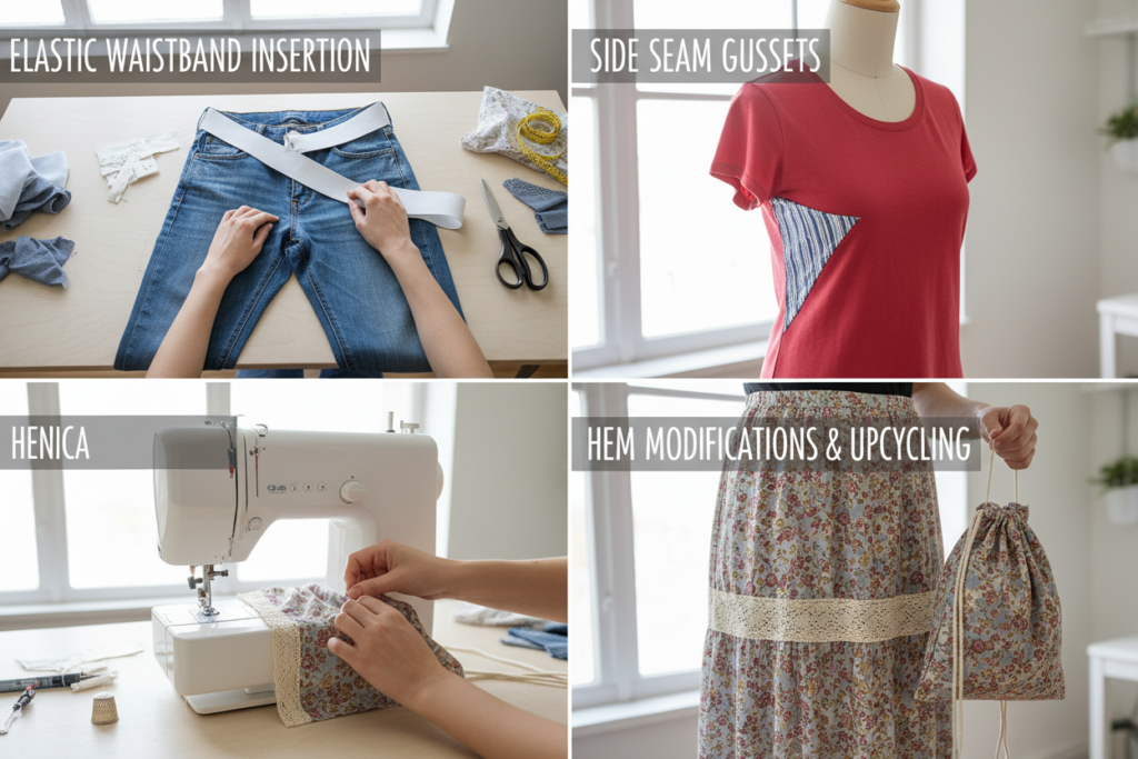 garment fitting adjustments and alterations demonstrated