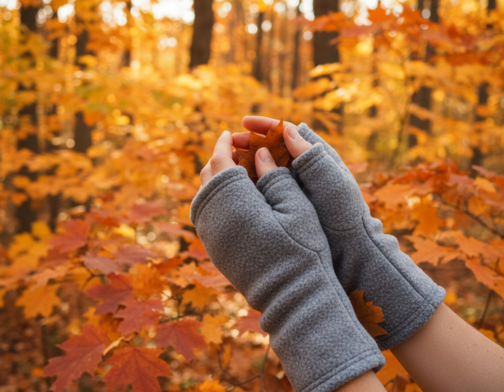 hand warmers sewing tutorial for fall