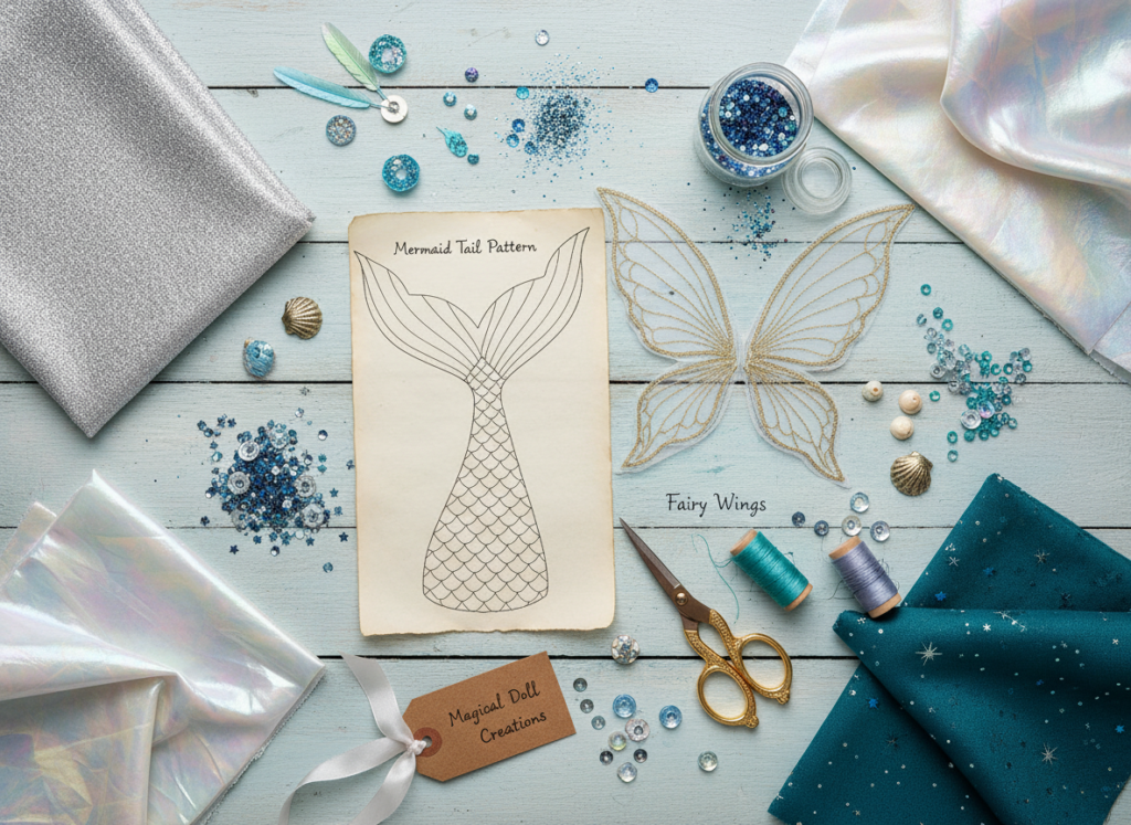 mermaid and fairy doll patterns with special features mermaid and fairy doll patterns with special features