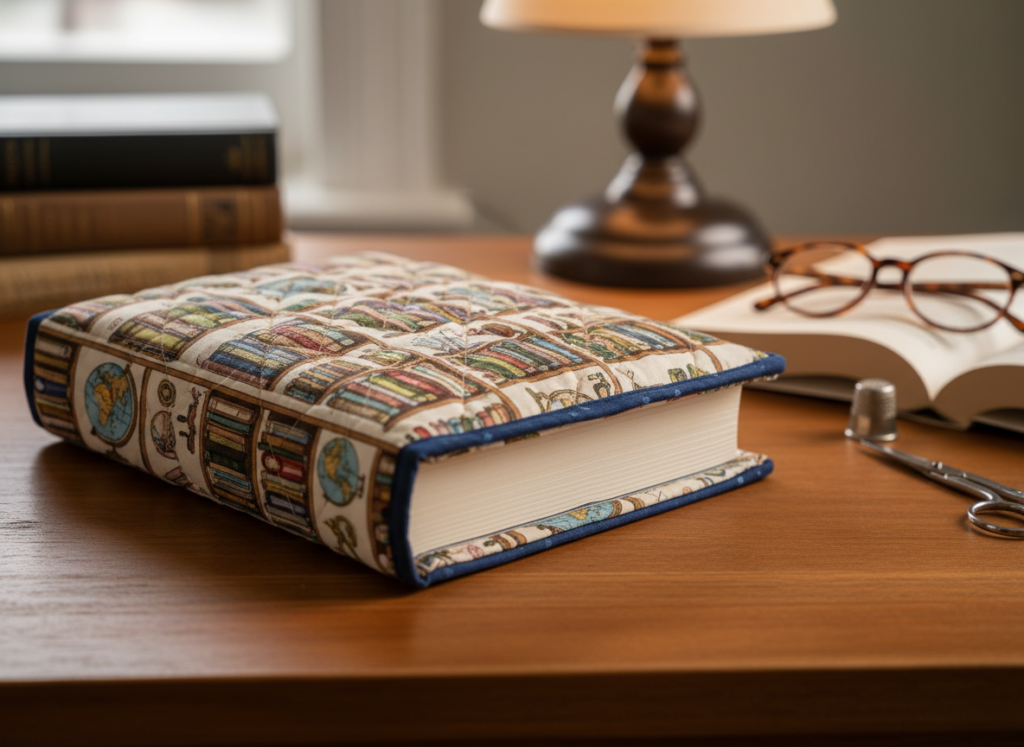 padded book cover showing beginner quilting and construction skills padded book cover showing beginner quilting and construction skills
