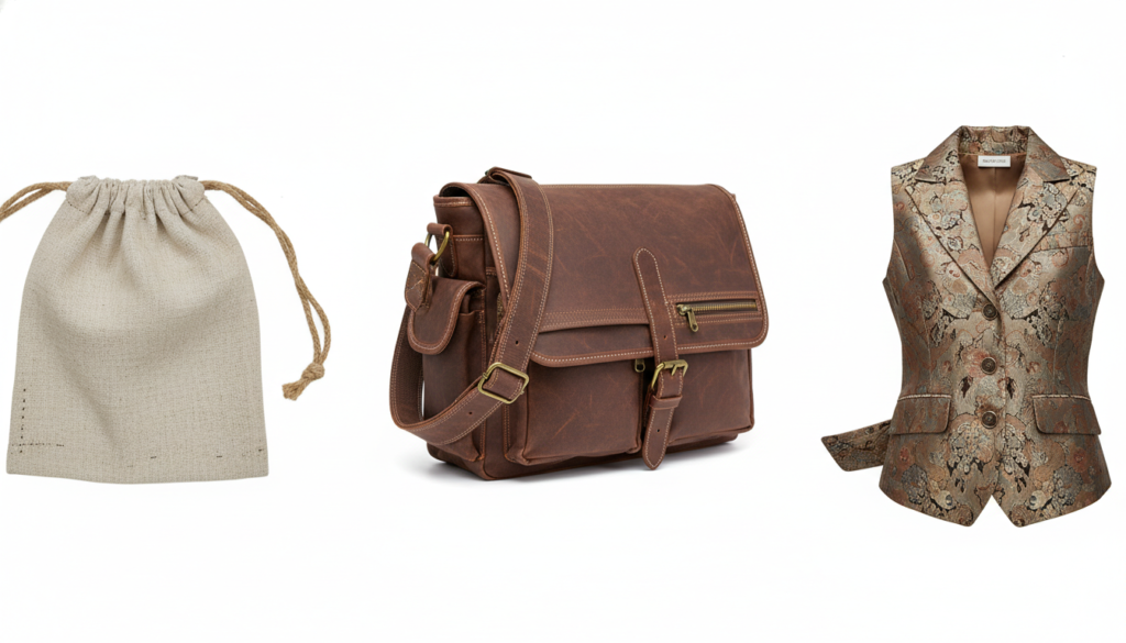 progression of sewing projects from beginner to advanced skill levels