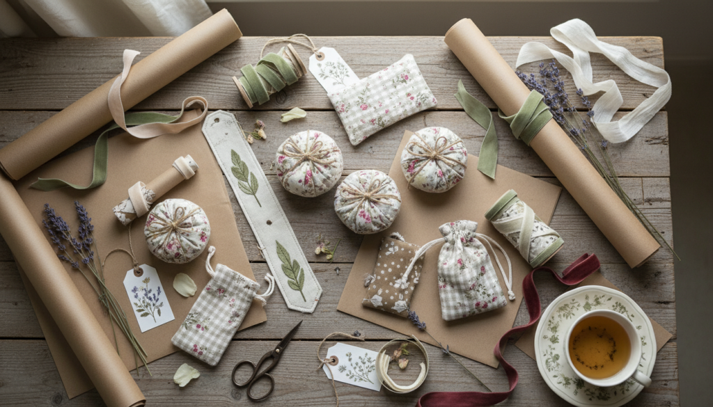 quick handmade gift items made from fabric scraps