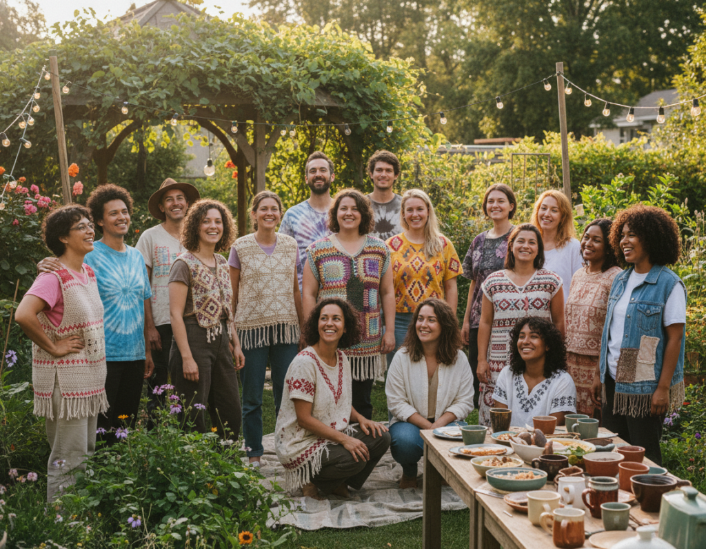 sewing community sharing handmade tops and projects