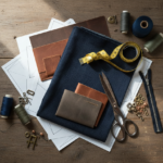 sewing easy diy gifts boyfriend handmade project materials on wooden table