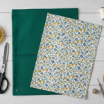 sewing easy diy tote bag materials laid out on workspace