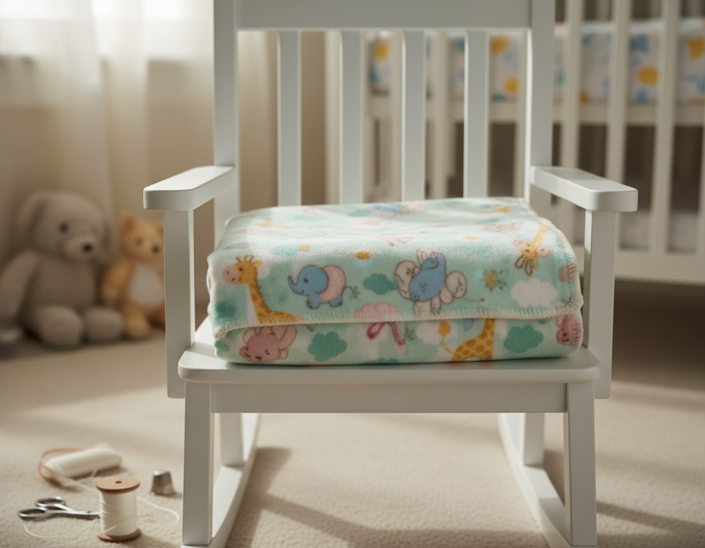 soft baby blanket with cute patterns perfect for beginner sewing practice soft baby blanket with cute patterns perfect for beginner sewing practice