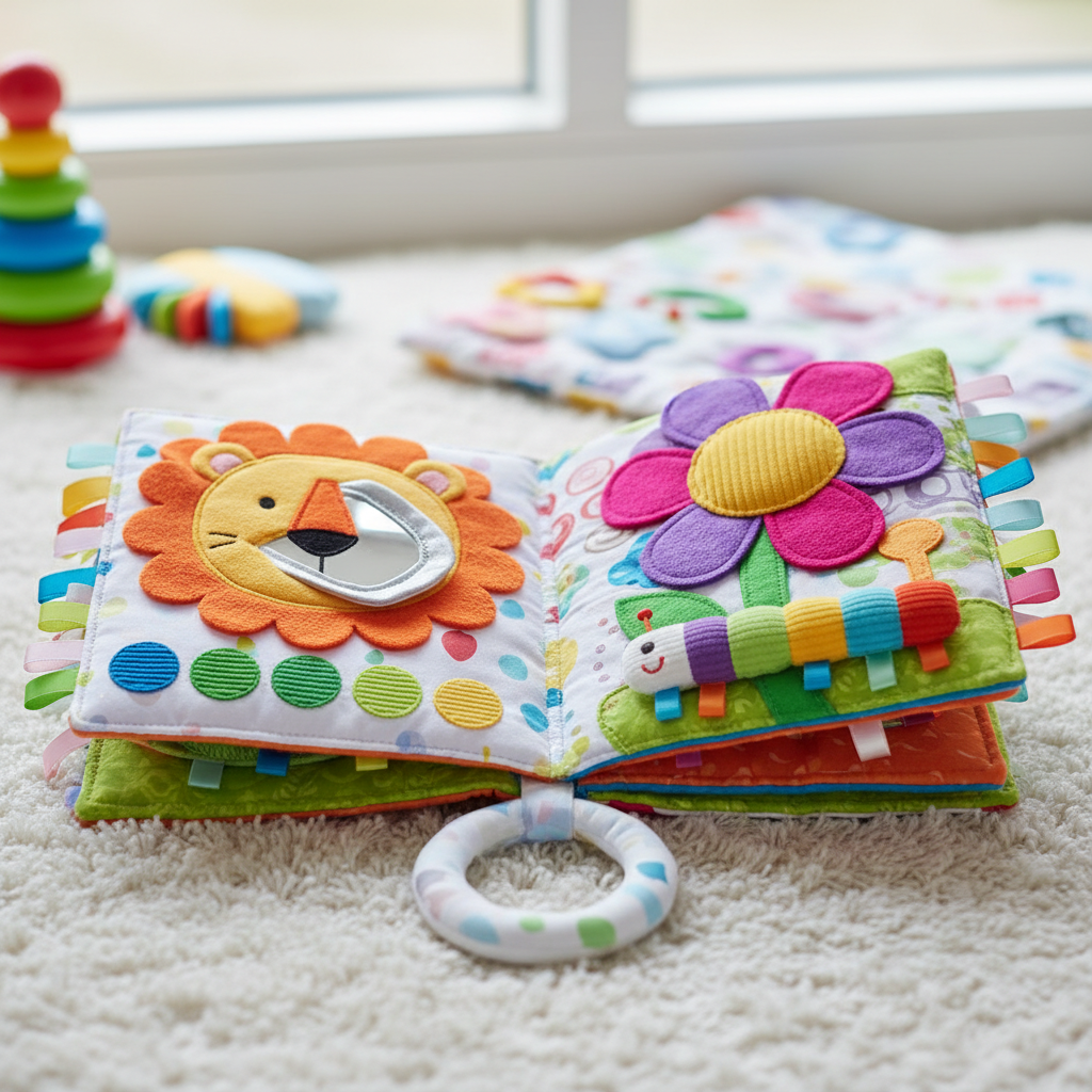 soft fabric book baby sensory toy beginner sewing soft fabric book baby sensory toy beginner sewing