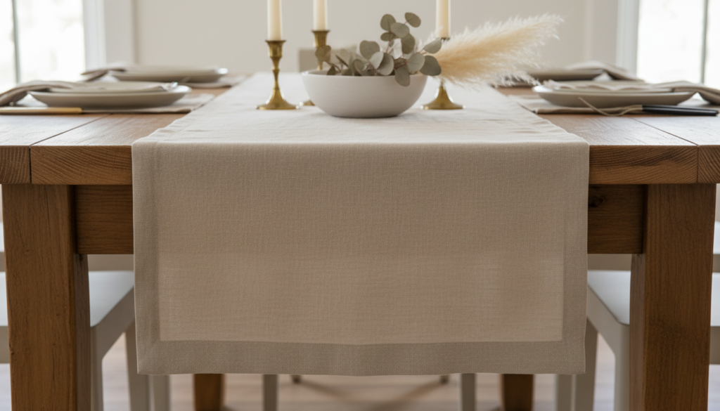 table runner simple sewing pattern