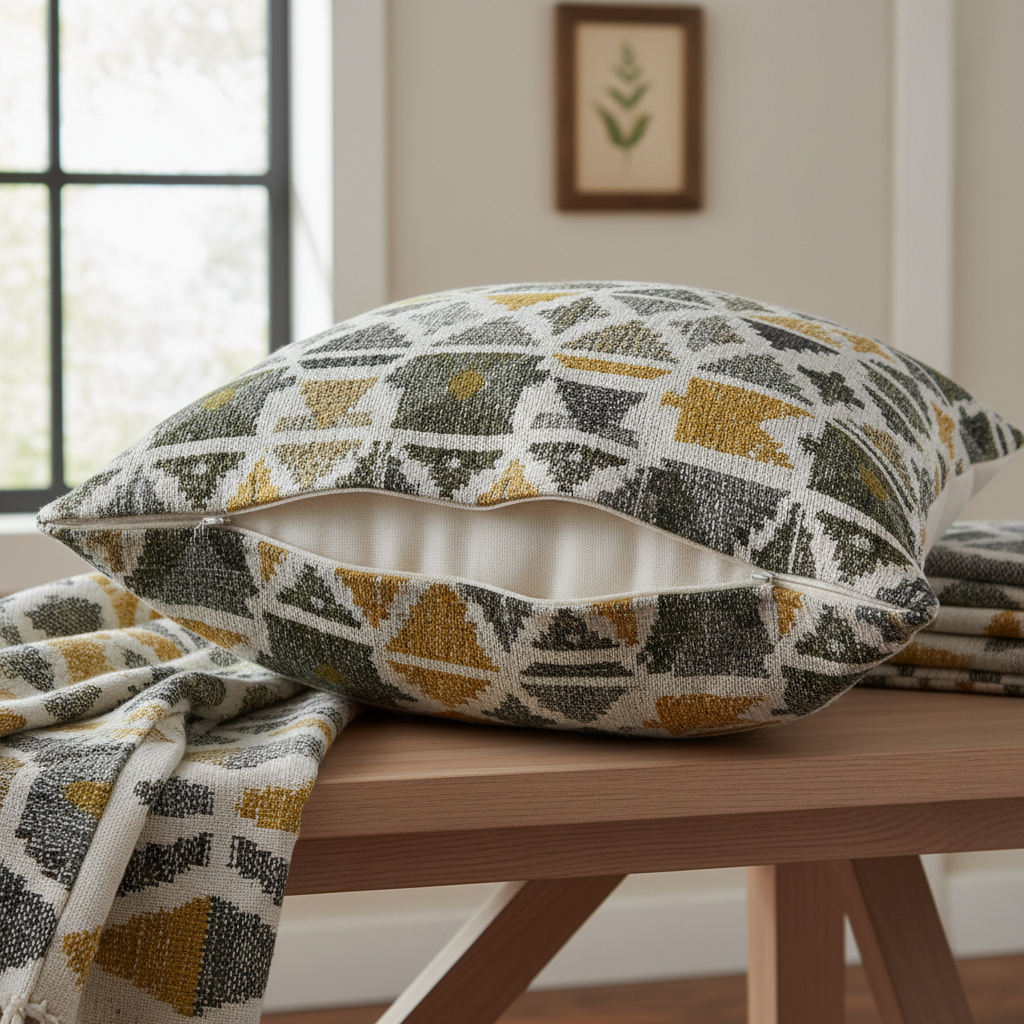 throw pillow cover beginner sewing