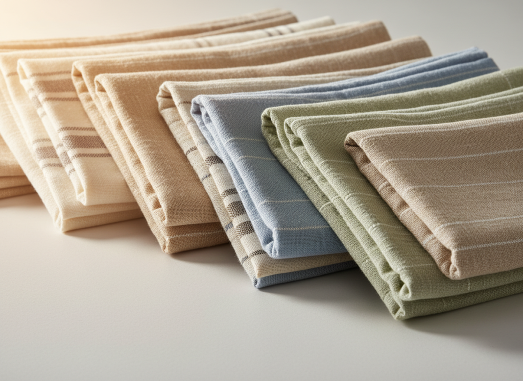 various fabric types suitable for sewing easy tops