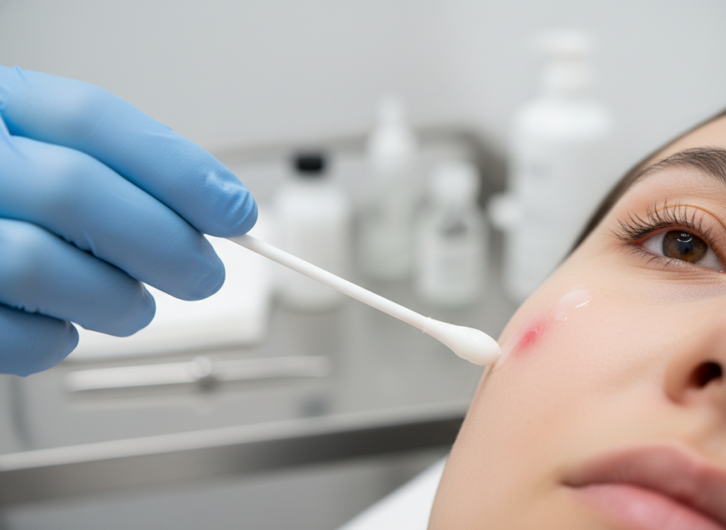 acne spot treatment and breakout management techniques