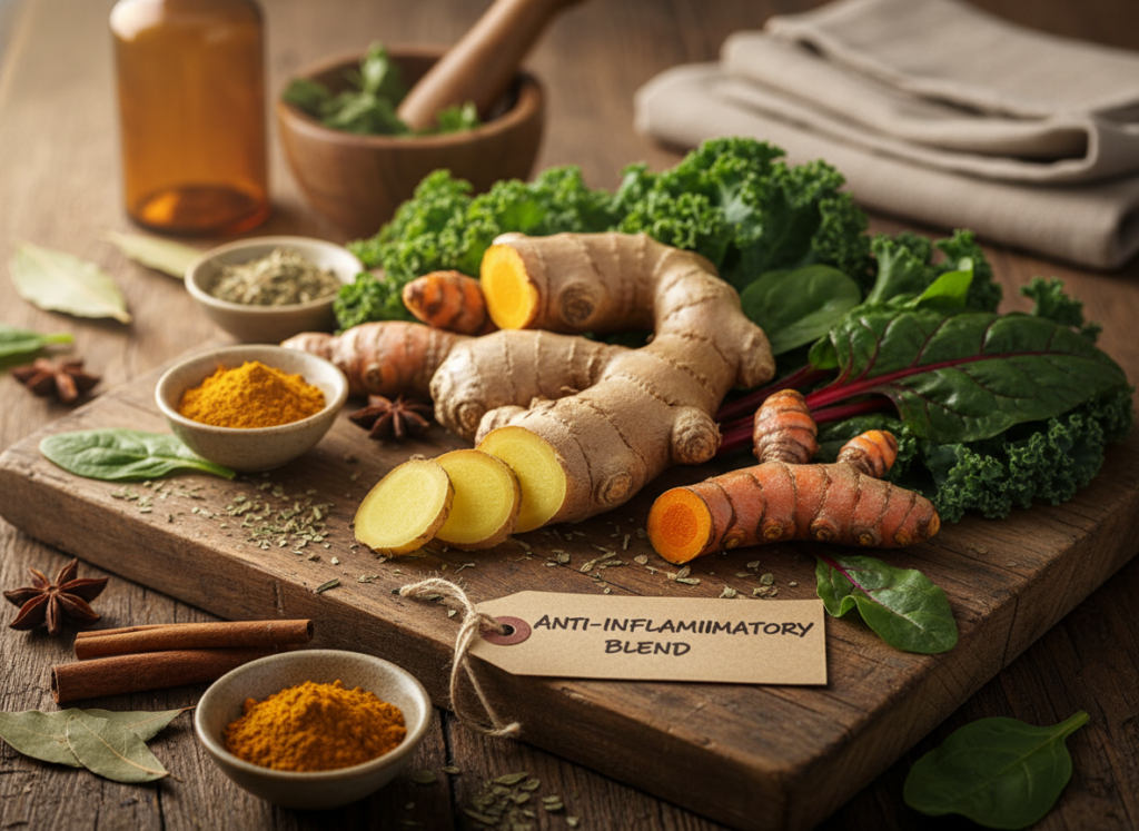 anti-inflammatory juice ingredients