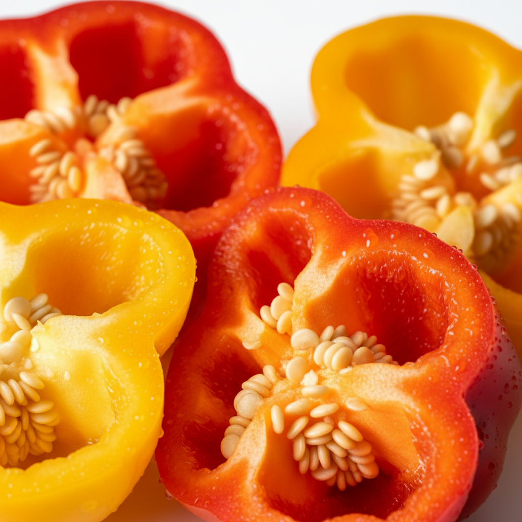 bell peppers rich in vitamin c for skin