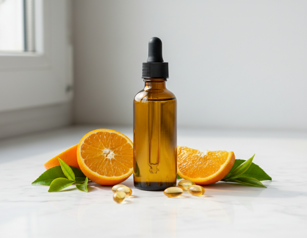 body serum with antioxidant ingredients