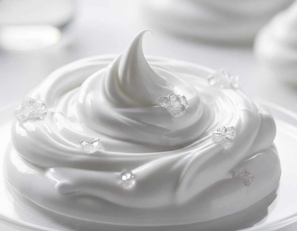 ceramide skincare cream texture closeup
