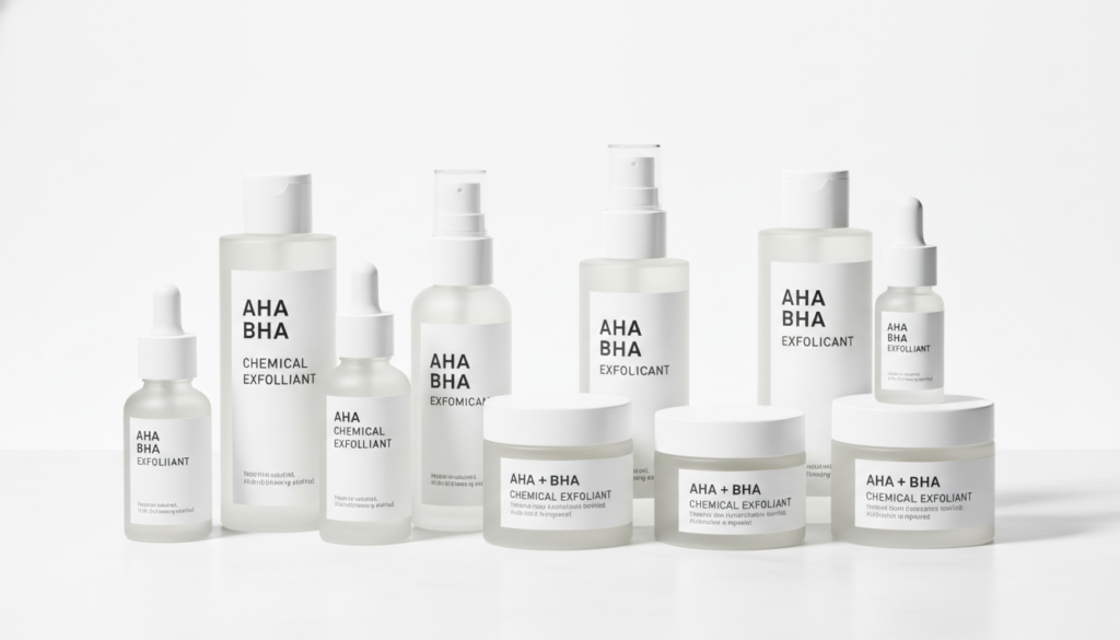 chemical exfoliation products for clear skin men