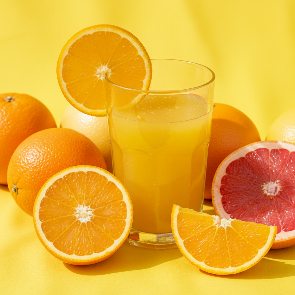 citrus radiance juice for bright skin