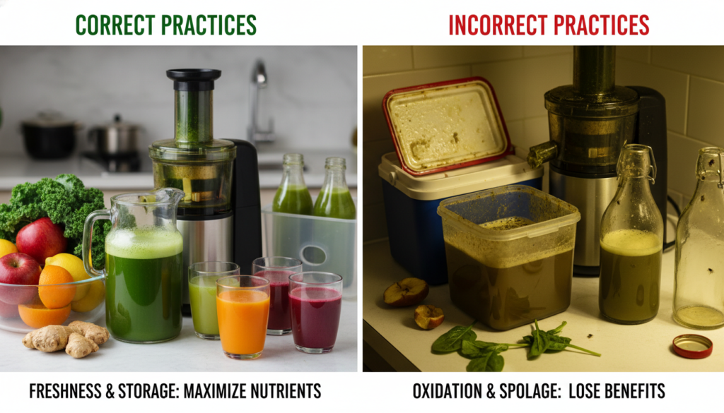 common juicing mistakes to avoid