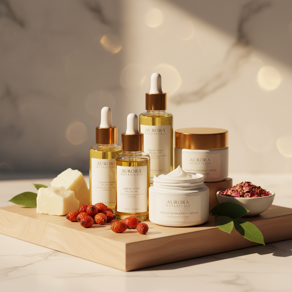 facial oils and rich creams for dry skin moisture