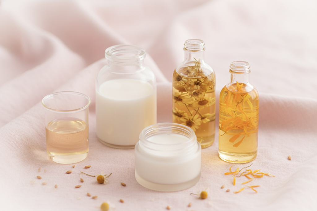 gentle diy skin care routine for sensitive skin