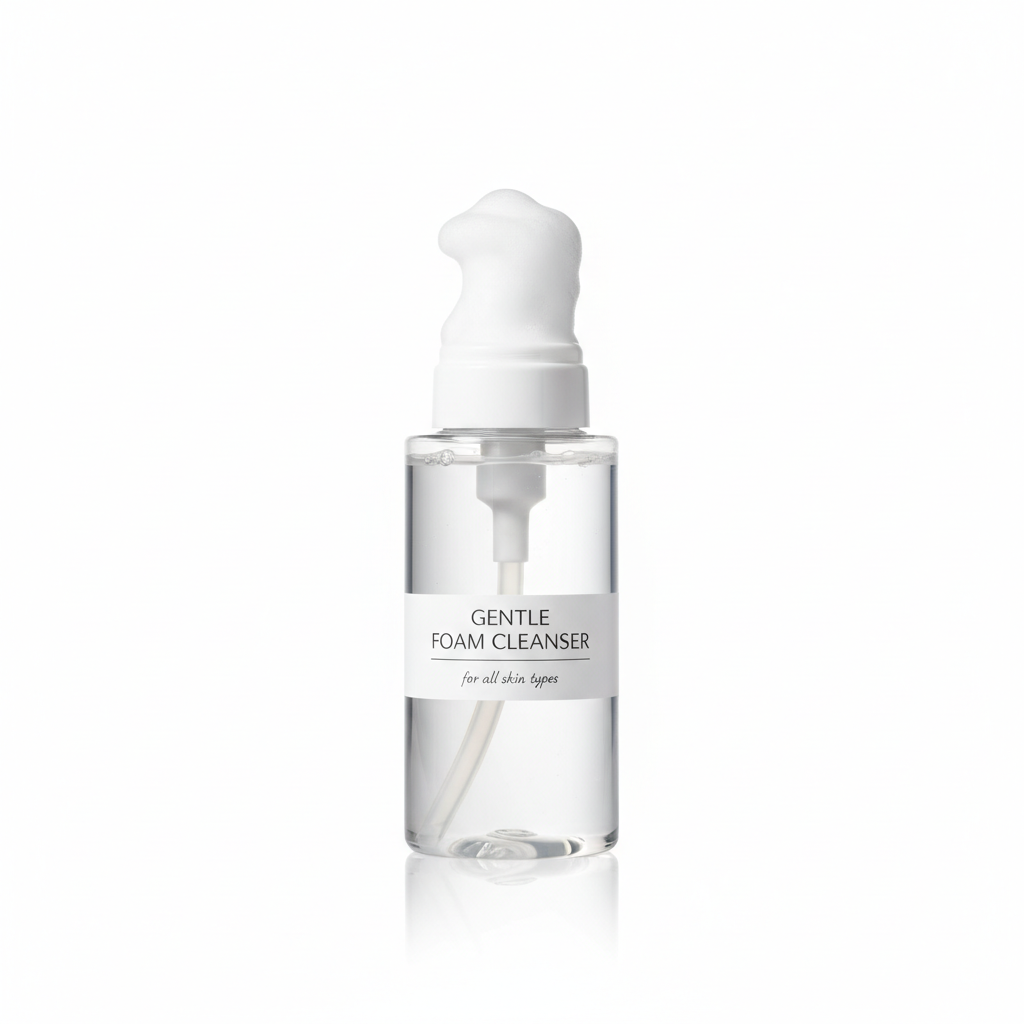 gentle face cleanser foam