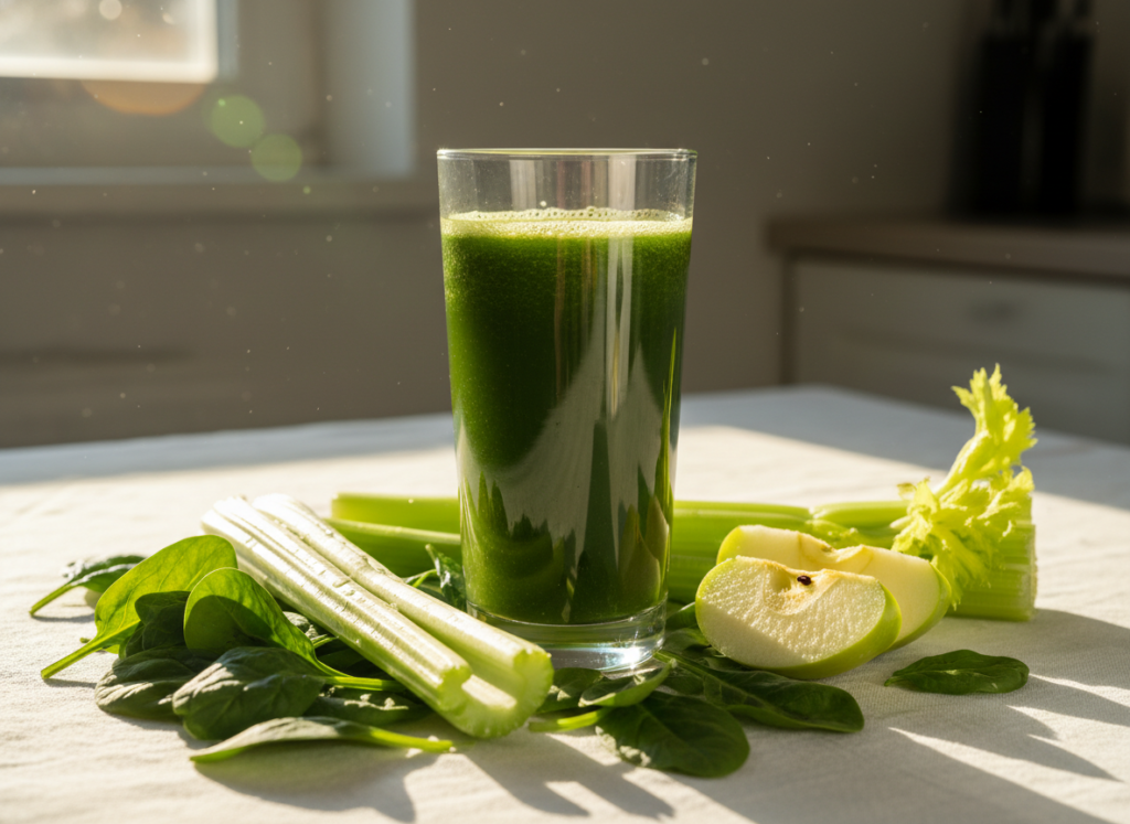 green glow juice for clear skin