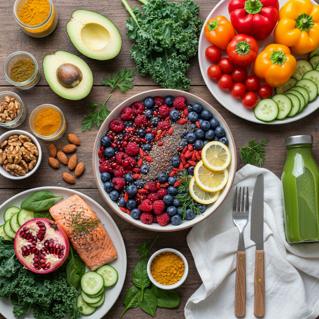 healthy foods for clear glowing skin