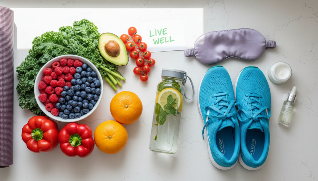 healthy lifestyle habits for clear skin men