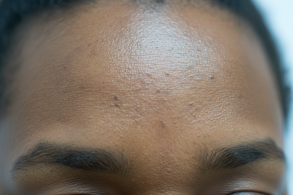 hyperpigmentation dark spots on brown skin before treatment